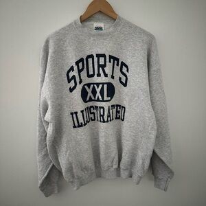 90’s Tultex Sports Illustrated Gray Crewneck Men's Sweater